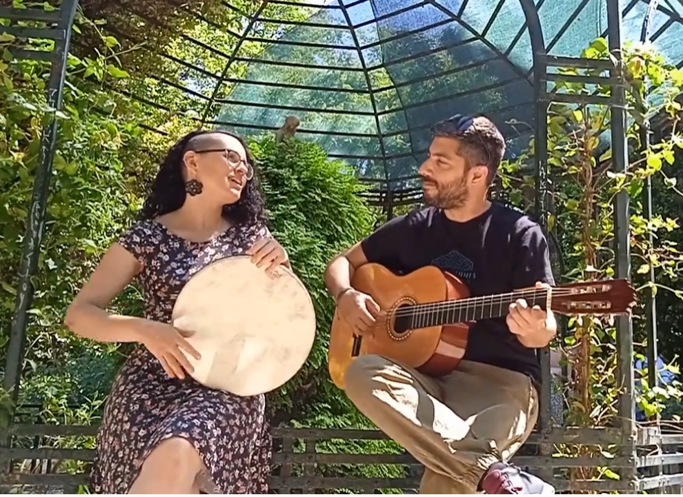 Cuatro Vientos - Αγγελική Σούρδη & Αχιλλέας Αχιλλέως, στον Εθνικό Κήπο Αθηνών